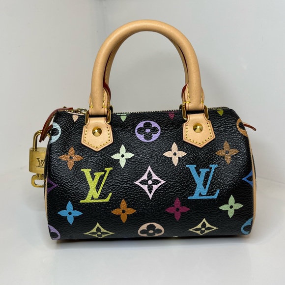 🎀LOUIS VUITTON MINI SPEEDY MULTICOLOR - Picture 3 of 17